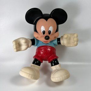 Vtg Disney Baby Mickey Mouse Floating Toy Tub Pool Figurine Plastic